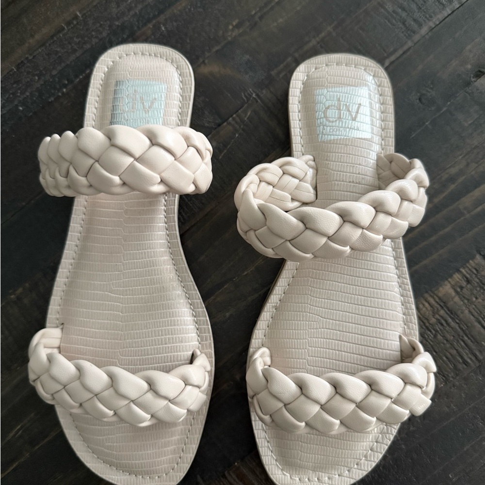 Dolce Vita dv Cream Braided Sandals